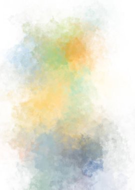 Taranmış Boyalı Soyut Arkaplan. Fırça darbesi ile boyanmış. Sanatsal canlılık ve renkli duvar kağıdı