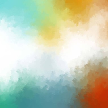 Taranmış Boyalı Soyut Arkaplan. Fırça darbesi ile boyanmış. Sanatsal canlılık ve renkli duvar kağıdı