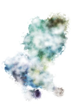 Taranmış Boyalı Soyut Arkaplan. Fırça darbesi ile boyanmış. Sanatsal canlılık ve renkli duvar kağıdı