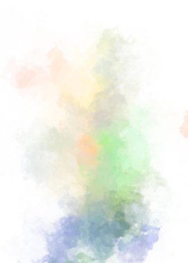 Taranmış Boyalı Soyut Arkaplan. Fırça darbesi ile boyanmış. Sanatsal canlılık ve renkli duvar kağıdı