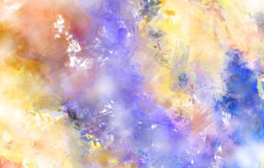 Taranmış Boyalı Soyut Arkaplan. Fırça darbesi ile boyanmış. Sanatsal canlılık ve renkli duvar kağıdı