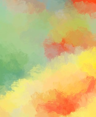 Taranmış Boyalı Soyut Arkaplan. Fırça darbesi ile boyanmış. Sanatsal canlılık ve renkli duvar kağıdı