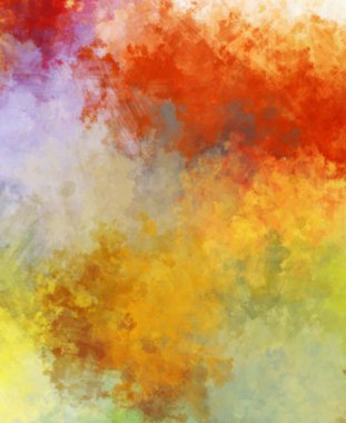 Taranmış Boyalı Soyut Arkaplan. Fırça darbesi ile boyanmış. Sanatsal canlılık ve renkli duvar kağıdı