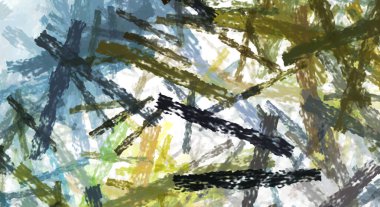 Taranmış Boyalı Soyut Arkaplan. Fırça darbesi ile boyanmış. Sanatsal canlılık ve renkli duvar kağıdı