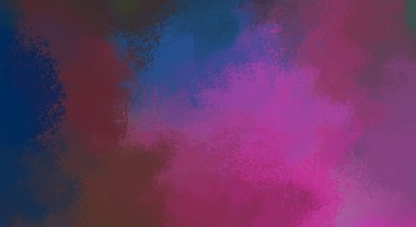 Taranmış Boyalı Soyut Arkaplan. Fırça darbesi ile boyanmış. Sanatsal canlılık ve renkli duvar kağıdı.