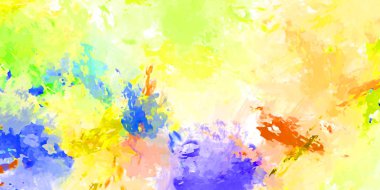 Taranmış Boyalı Soyut Arkaplan. Fırça darbesi ile boyanmış. Sanatsal canlılık ve renkli duvar kağıdı