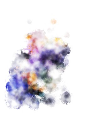 Taranmış Boyalı Soyut Arkaplan. Fırça darbesi ile boyanmış. Sanatsal canlılık ve renkli duvar kağıdı