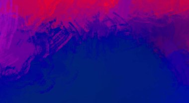 Taranmış Boyalı Soyut Arkaplan. Fırça darbesi ile boyanmış. Sanatsal canlılık ve renkli duvar kağıdı.