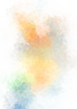 Taranmış Boyalı Soyut Arkaplan. Fırça darbesi ile boyanmış. Sanatsal canlılık ve renkli duvar kağıdı