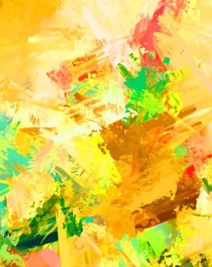 Taranmış Boyalı Soyut Arkaplan. Fırça darbesi ile boyanmış. Sanatsal canlılık ve renkli duvar kağıdı