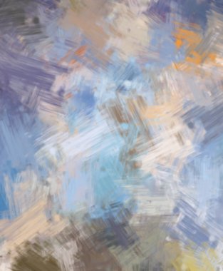 Taranmış Boyalı Soyut Arkaplan. Fırça darbesi ile boyanmış. Sanatsal canlılık ve renkli duvar kağıdı