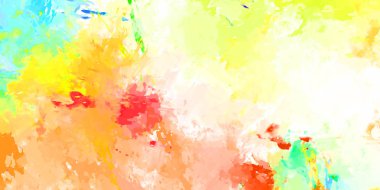 Taranmış Boyalı Soyut Arkaplan. Fırça darbesi ile boyanmış. Sanatsal canlılık ve renkli duvar kağıdı