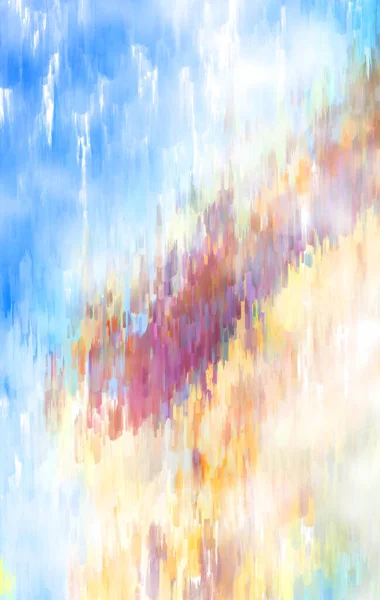 Brushed Painted Abstract Background Brush Stroked Painting Artistic Vibrant Colorful — Stock Photo, Image