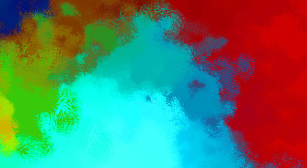 Брызгалов запутался в фоновом режиме. Кисть с мазком. Художественные яркие и красочные обои.