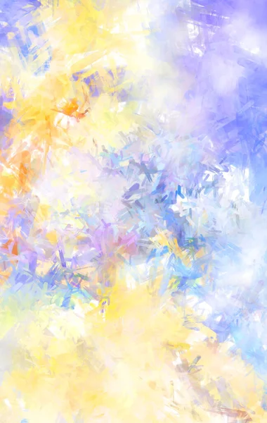 Brushed Painted Abstract Background Brush Stroked Painting Artistic Vibrant Colorful — Stock Photo, Image