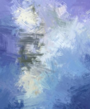 Taranmış Boyalı Soyut Arkaplan. Fırça darbesi ile boyanmış. Sanatsal canlılık ve renkli duvar kağıdı