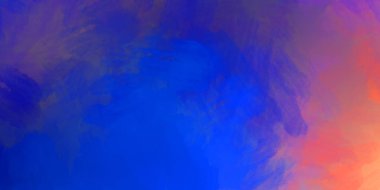 Taranmış Boyalı Soyut Arkaplan. Fırça darbesi ile boyanmış. Sanatsal canlılık ve renkli duvar kağıdı.