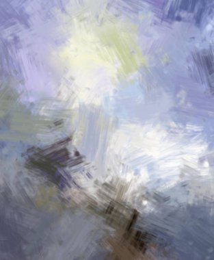 Taranmış Boyalı Soyut Arkaplan. Fırça darbesi ile boyanmış. Sanatsal canlılık ve renkli duvar kağıdı