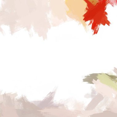 Taranmış Boyalı Soyut Arkaplan. Fırça darbesi ile boyanmış. Sanatsal canlılık ve renkli duvar kağıdı