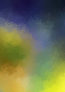 Taranmış Boyalı Soyut Arkaplan. Fırça darbesi ile boyanmış. Sanatsal canlılık ve renkli duvar kağıdı