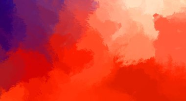 Taranmış Boyalı Soyut Arkaplan. Fırça darbesi ile boyanmış. Sanatsal canlılık ve renkli duvar kağıdı.