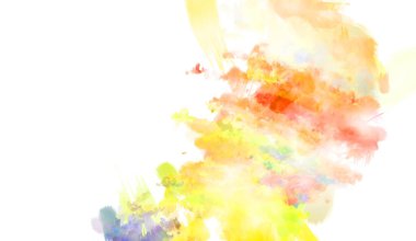 Taranmış Boyalı Soyut Arkaplan. Fırça darbesi ile boyanmış. Sanatsal canlılık ve renkli duvar kağıdı