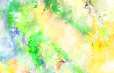 Taranmış Boyalı Soyut Arkaplan. Fırça darbesi ile boyanmış. Sanatsal canlılık ve renkli duvar kağıdı