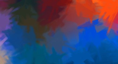 Taranmış Boyalı Soyut Arkaplan. Fırça darbesi ile boyanmış. Sanatsal canlılık ve renkli duvar kağıdı.