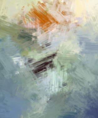 Taranmış Boyalı Soyut Arkaplan. Fırça darbesi ile boyanmış. Sanatsal canlılık ve renkli duvar kağıdı