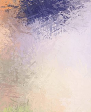 Taranmış Boyalı Soyut Arkaplan. Fırça darbesi ile boyanmış. Sanatsal canlılık ve renkli duvar kağıdı