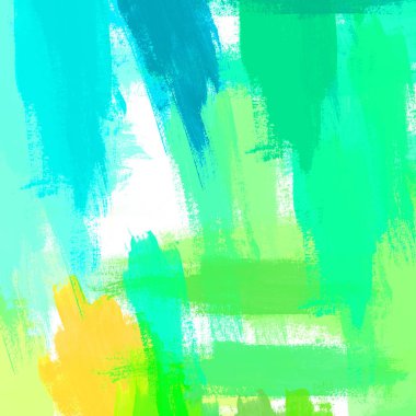 Taranmış Boyalı Soyut Arkaplan. Fırça darbesi ile boyanmış. Sanatsal canlılık ve renkli duvar kağıdı