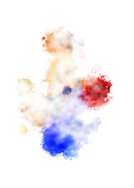 Taranmış Boyalı Soyut Arkaplan. Fırça darbesi ile boyanmış. Sanatsal canlılık ve renkli duvar kağıdı