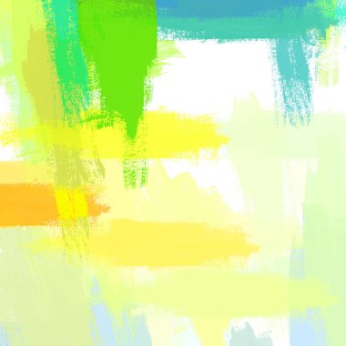 Taranmış Boyalı Soyut Arkaplan. Fırça darbesi ile boyanmış. Sanatsal canlılık ve renkli duvar kağıdı