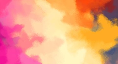 Taranmış Boyalı Soyut Arkaplan. Fırça darbesi ile boyanmış. Sanatsal canlılık ve renkli duvar kağıdı.