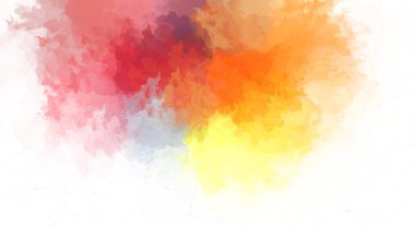 Taranmış Boyalı Soyut Arkaplan. Fırça darbesi ile boyanmış. Sanatsal canlılık ve renkli duvar kağıdı