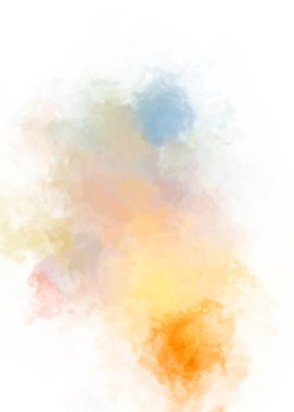 Taranmış Boyalı Soyut Arkaplan. Fırça darbesi ile boyanmış. Sanatsal canlılık ve renkli duvar kağıdı