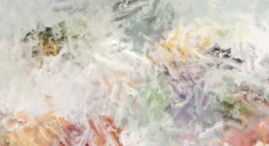 Taranmış Boyalı Soyut Arkaplan. Fırça darbesi ile boyanmış. Sanatsal canlılık ve renkli duvar kağıdı