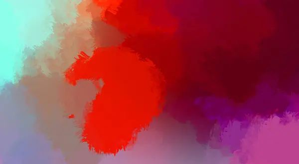 Brushed Painted Abstract Background Brush Stroked Painting Artistic Vibrant Colorful — Stock Photo, Image