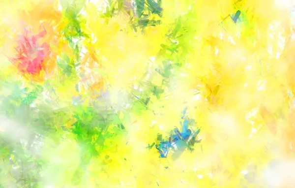 Pintado Pintado Fondo Abstracto Pincelada Pincelada Pintura Fondo Pantalla Vibrante — Foto de Stock