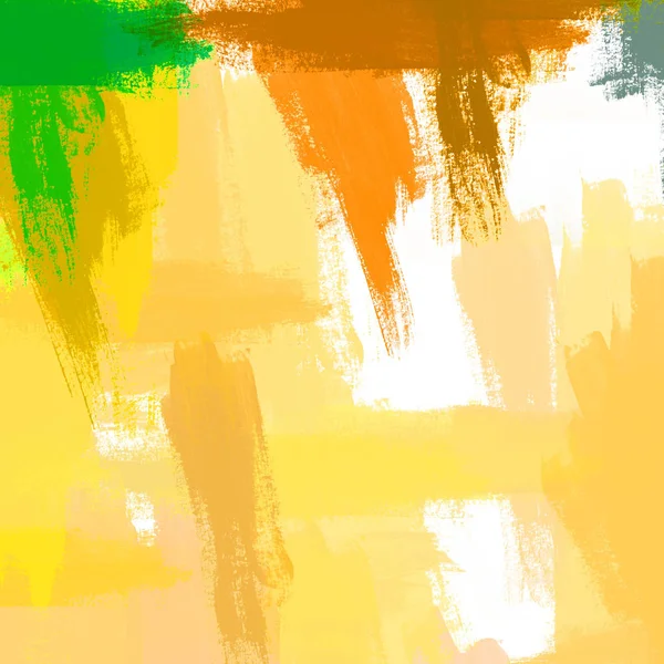 Geborsteld Geschilderde Abstracte Achtergrond Penseel Gestreeld Schilderen Artistieke Levendige Kleurrijke — Stockfoto