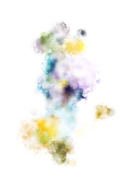 Taranmış Boyalı Soyut Arkaplan. Fırça darbesi ile boyanmış. Sanatsal canlılık ve renkli duvar kağıdı