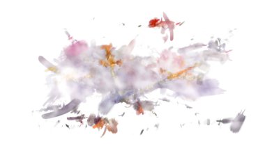 Taranmış Boyalı Soyut Arkaplan. Fırça darbesi ile boyanmış. Sanatsal canlılık ve renkli duvar kağıdı