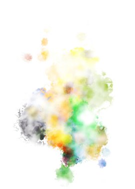 Taranmış Boyalı Soyut Arkaplan. Fırça darbesi ile boyanmış. Sanatsal canlılık ve renkli duvar kağıdı