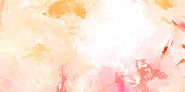 Taranmış Boyalı Soyut Arkaplan. Fırça darbesi ile boyanmış. Sanatsal canlılık ve renkli duvar kağıdı