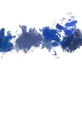 Taranmış Boyalı Soyut Arkaplan. Fırça darbesi ile boyanmış. Sanatsal canlılık ve renkli duvar kağıdı