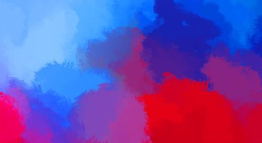 Taranmış Boyalı Soyut Arkaplan. Fırça darbesi ile boyanmış. Sanatsal canlılık ve renkli duvar kağıdı.