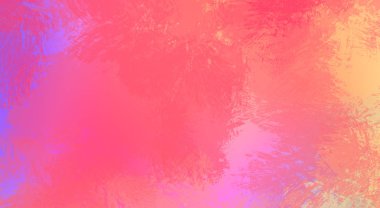 Taranmış Boyalı Soyut Arkaplan. Fırça darbesi ile boyanmış. Sanatsal canlılık ve renkli duvar kağıdı.