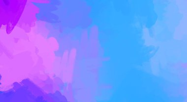 Taranmış Boyalı Soyut Arkaplan. Fırça darbesi ile boyanmış. Sanatsal canlılık ve renkli duvar kağıdı.