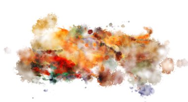 Taranmış Boyalı Soyut Arkaplan. Fırça darbesi ile boyanmış. Sanatsal canlılık ve renkli duvar kağıdı