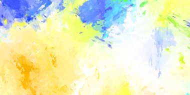 Taranmış Boyalı Soyut Arkaplan. Fırça darbesi ile boyanmış. Sanatsal canlılık ve renkli duvar kağıdı